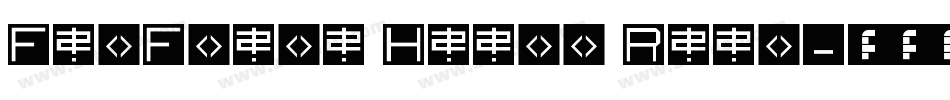 FatFrank Heavy Regu字体转换